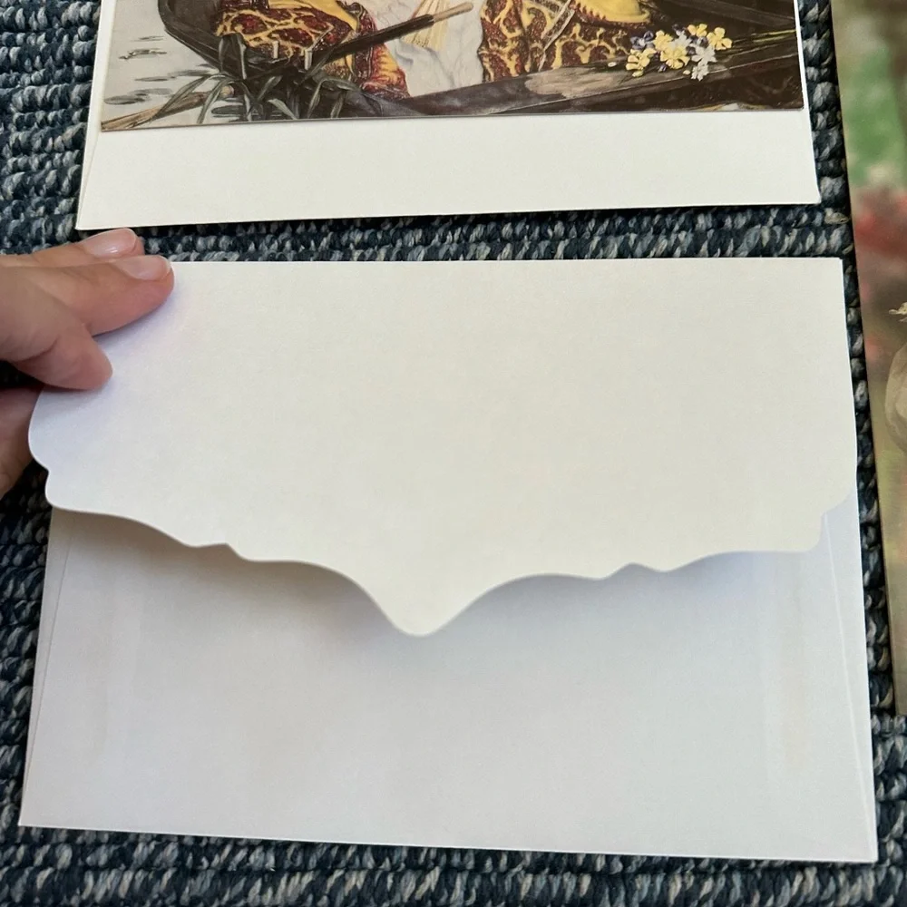 New 4 of different brand of Art Girl’s cards with envelopes.